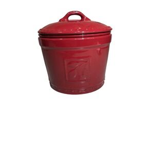 2011 Signature Sorrento Oregano 3-Piece Dip Chiller Set‎ Red Burgundy